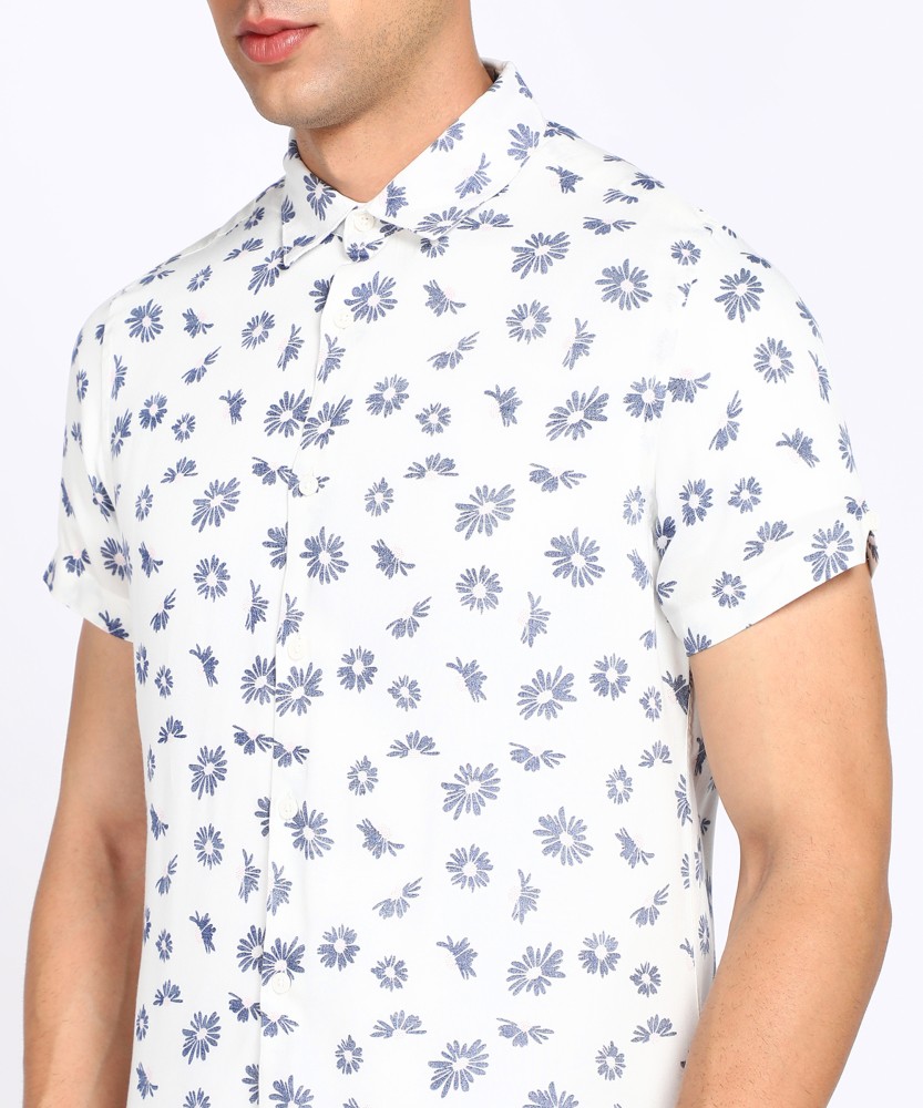 being human floral print shirt