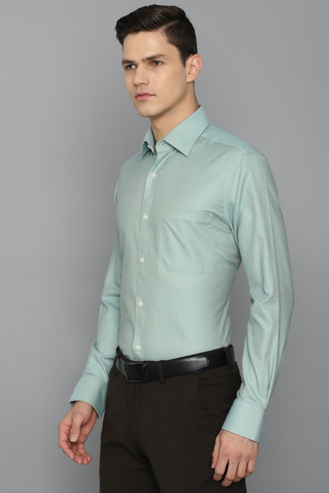 Louis Philippe Formal Shirts, Louis Philippe Green Shirt for Men at  Louisphilippe.com