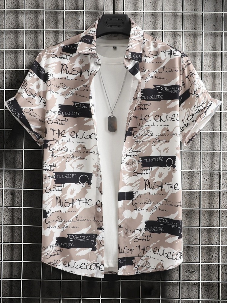 newspaper printed shirt flipkart