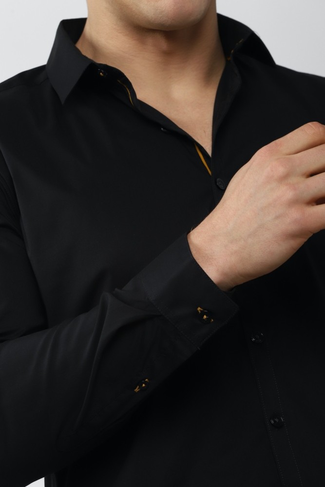 van heusen black shirt