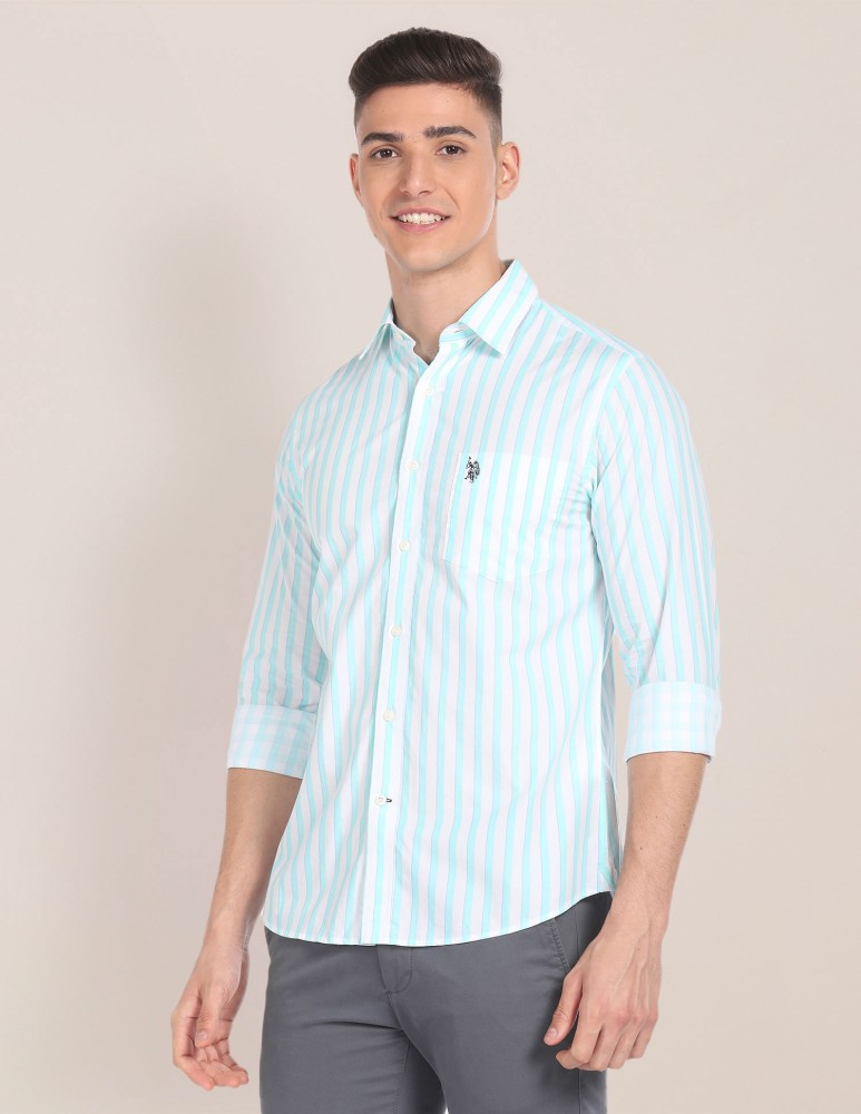 Buy White Triple Striped Shirts for Men Online in India -Beyoung