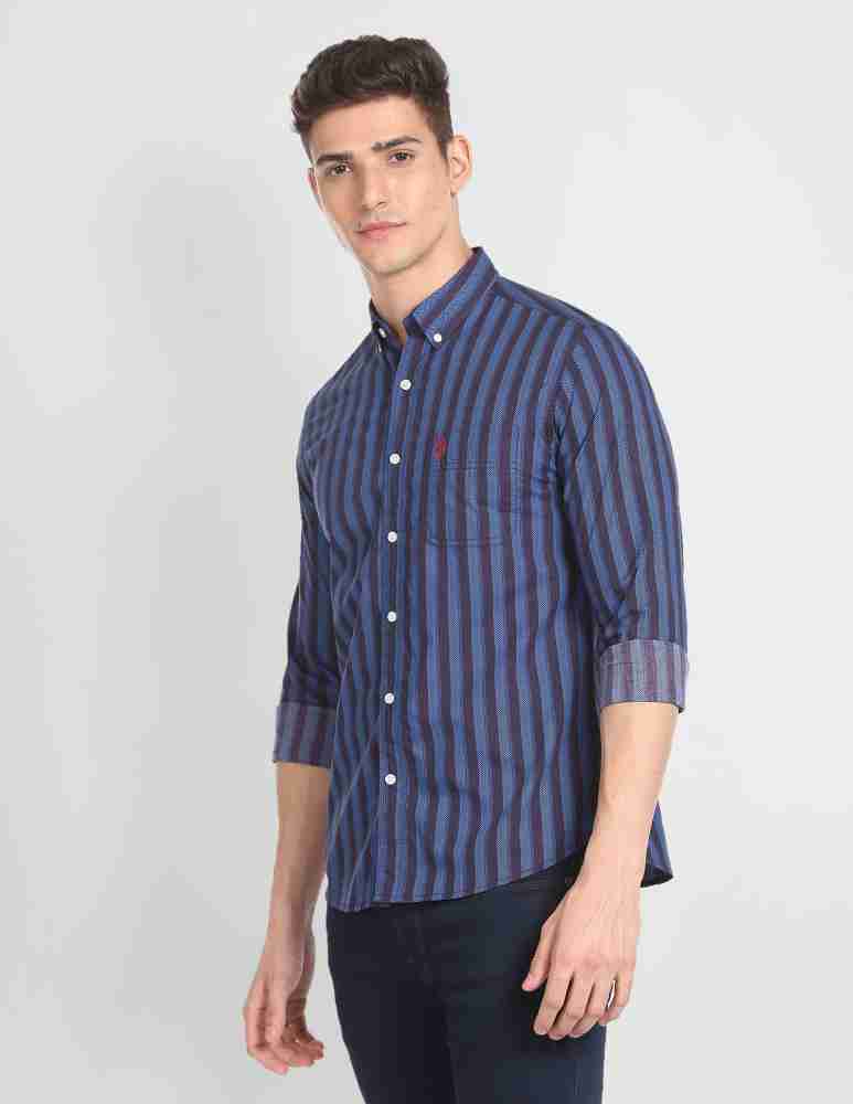 BADHUB New Striped Polo Shirt for Men, Casual India