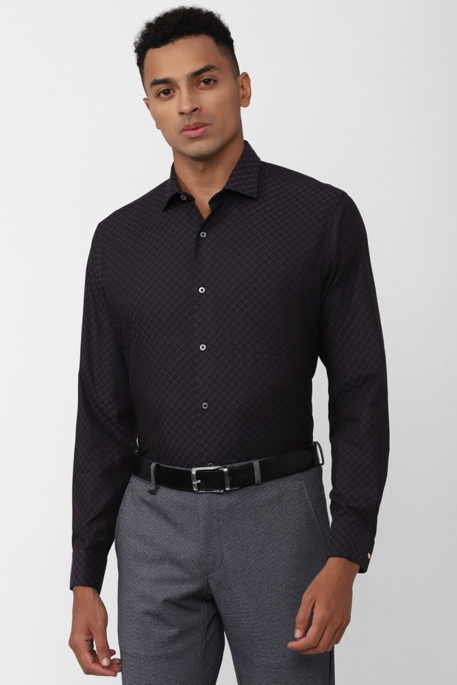 van heusen black shirt