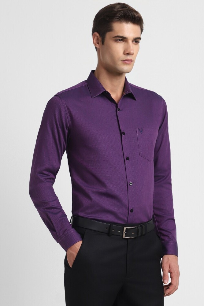 Allen solly purple store shirt