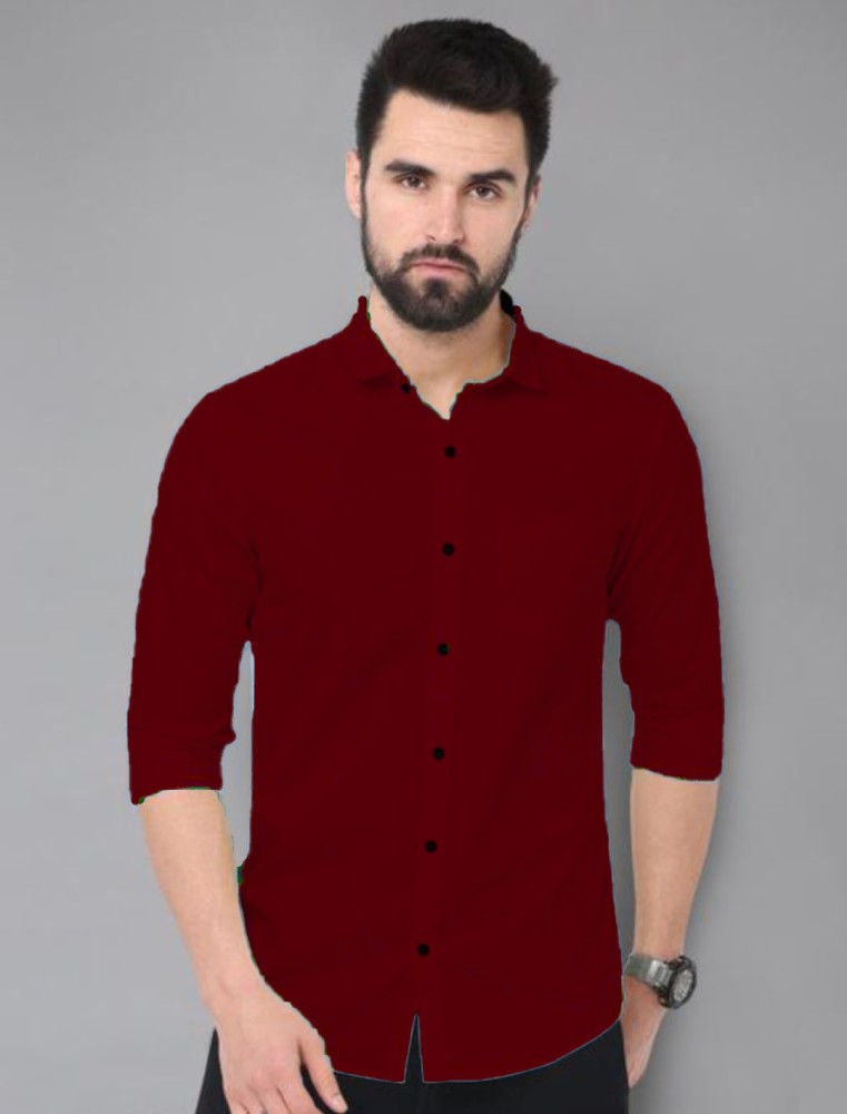 VARANI CREATION Men Solid Formal Pink Shirt - Buy VARANI CREATION Men Solid  Formal Pink Shirt Online at Best Prices in India