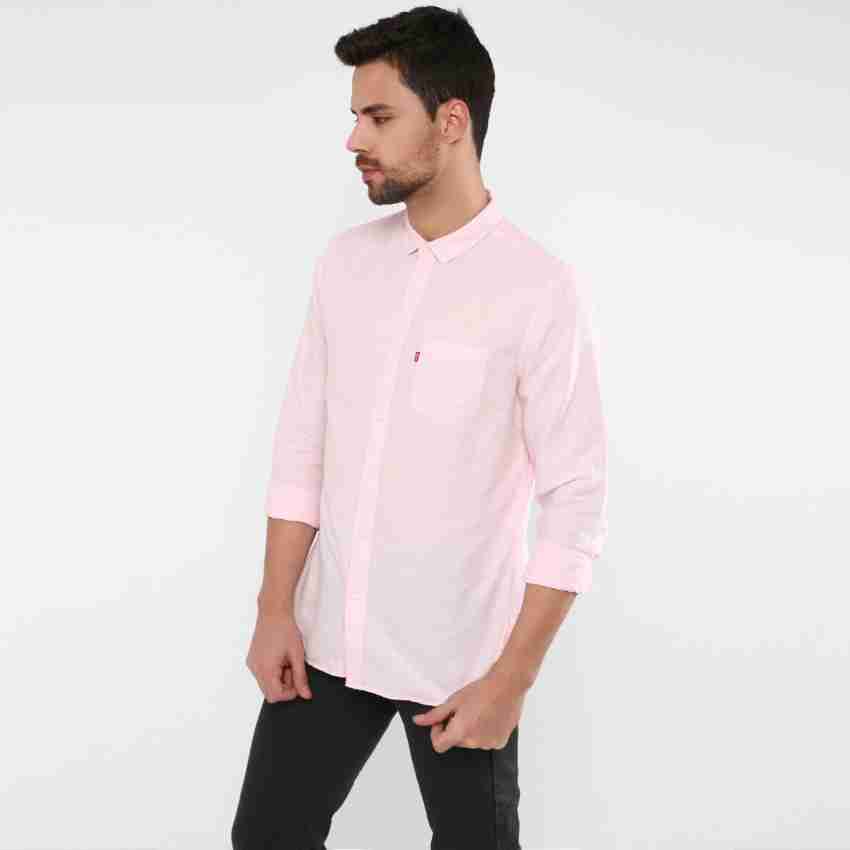 Pink 2024 levi shirt