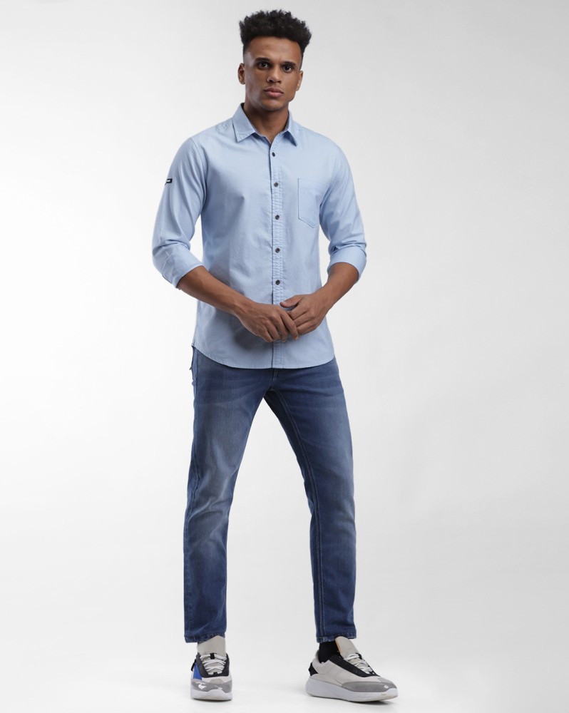 Starter Men's Shirt - Blue - L