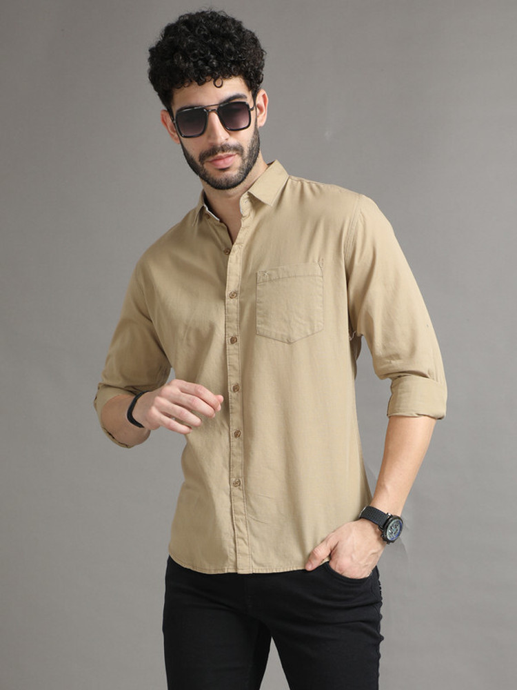 AK SEQUENCE Men Solid Casual Khaki Shirt Buy AK SEQUENCE Men Solid Casual Khaki Shirt Online at Best Prices in India Flipkart