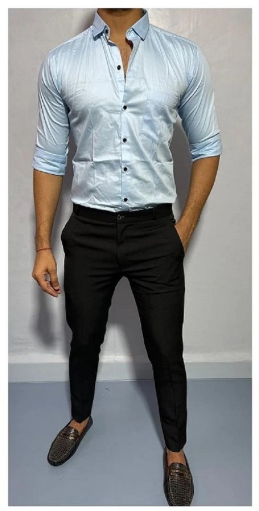 Metal Slim Fit Men Grey Trousers - Buy Metal Slim Fit Men Grey Trousers  Online at Best Prices in India | Flipkart.com