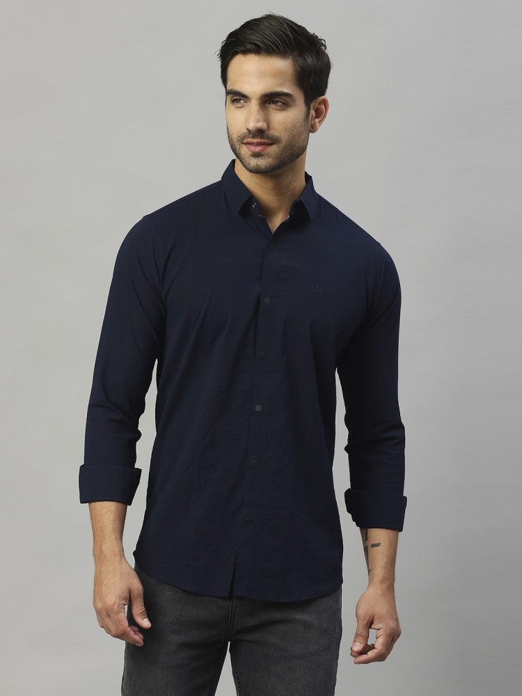 Majestic Athletic Men's Shirt - Navy - L