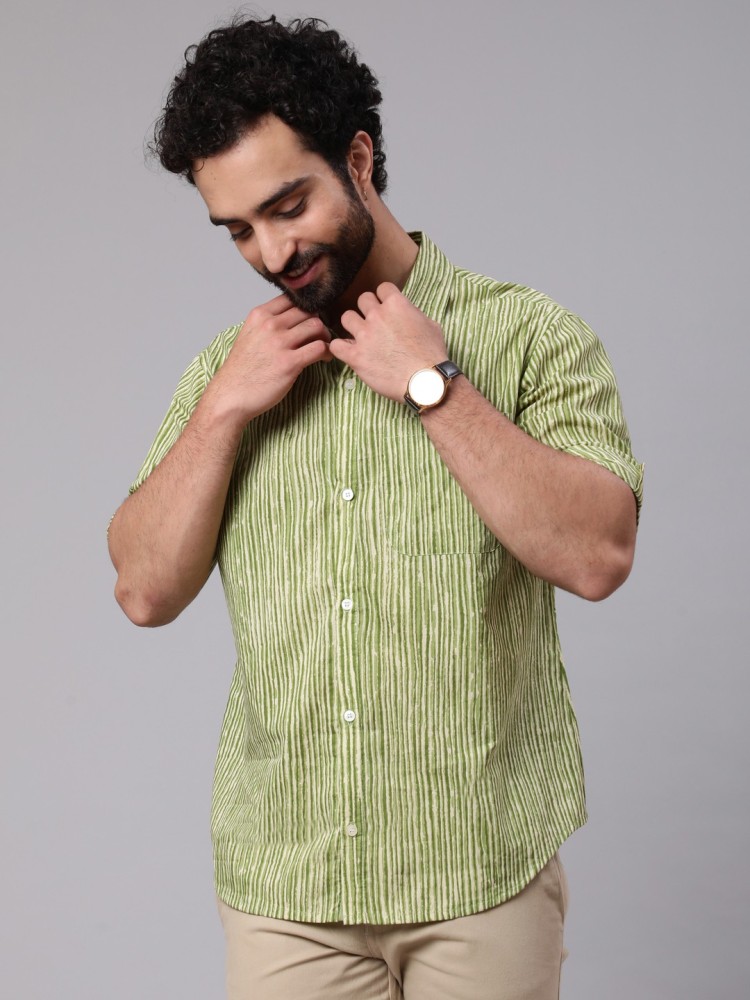 Buy Green Shirts for Men by AKS Online