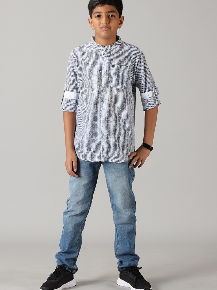 Boys kurta hotsell with jeans