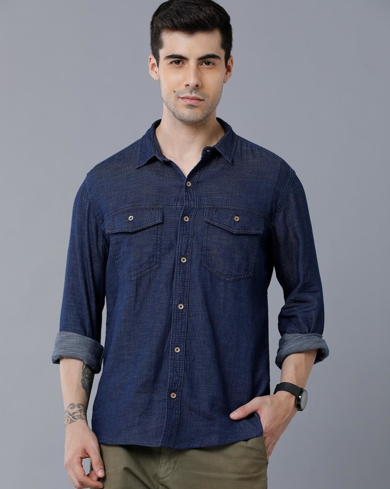 Buy Blue Shirts for Men by Prototype Online