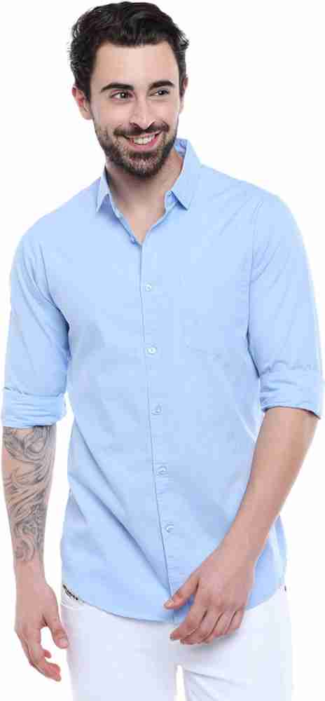 Sky blue outlet shirt