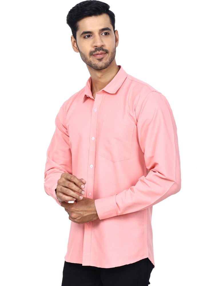 Mr. Pink Shirt, Long Sleeved Pink Shirt