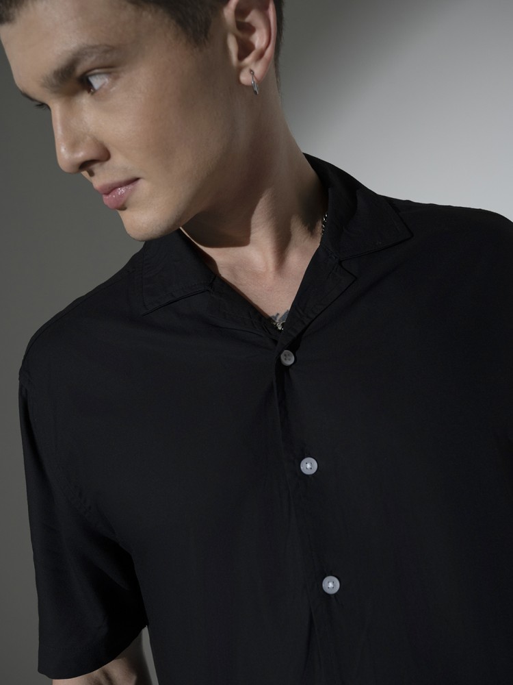 Buy Black Shirts for Men by Hubberholme Online