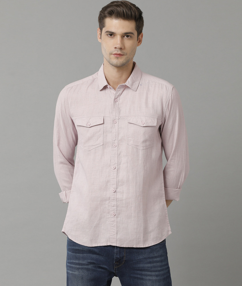 VOI JEANS Men Solid Casual Pink Shirt Buy VOI JEANS Men Solid Casual Pink Shirt Online at Best Prices in India Flipkart