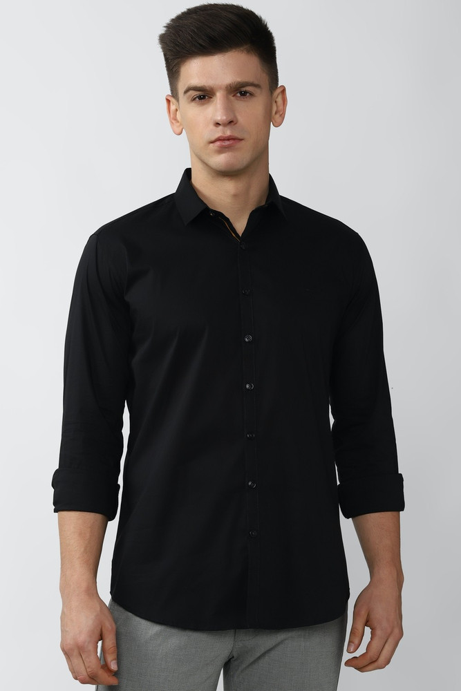 Van heusen shop black shirt