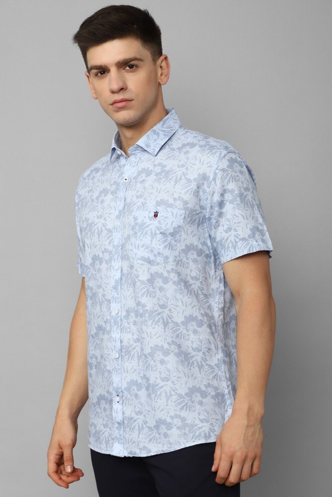 Buy Louis Philippe Blue Shirt Online - 757439