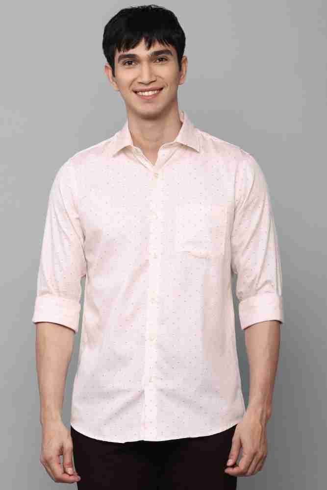 allen solly pink shirt