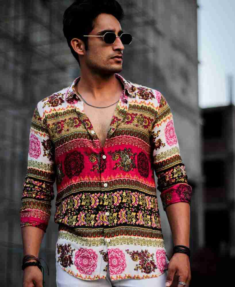 printed full sleeve shirts for mens