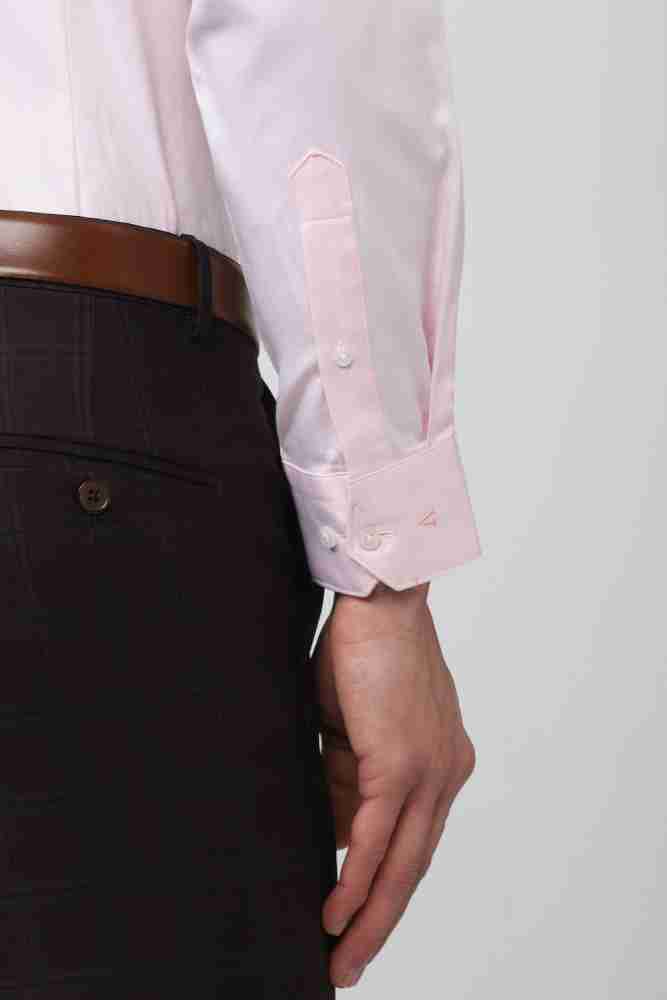 Get Waist Belt Tie Detail Blue & White Striped Pants at ₹ 1699