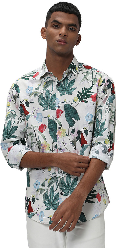 Mens floral dress shirts h\u0026m discount