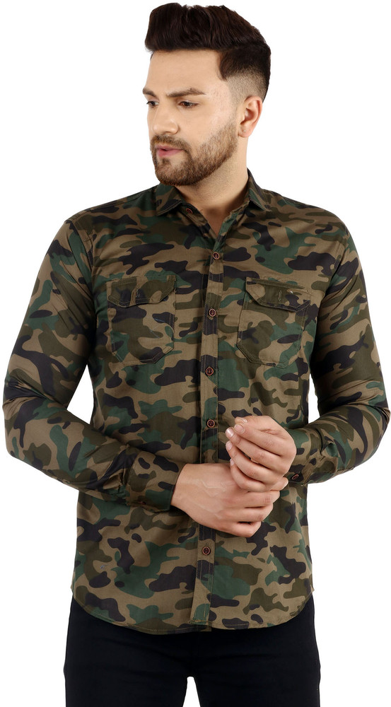 Army colour shirt hotsell