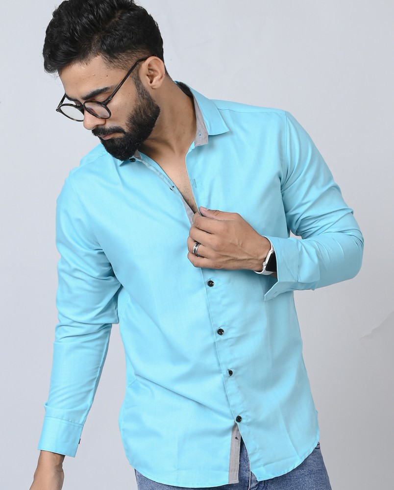 flipkart blue shirt