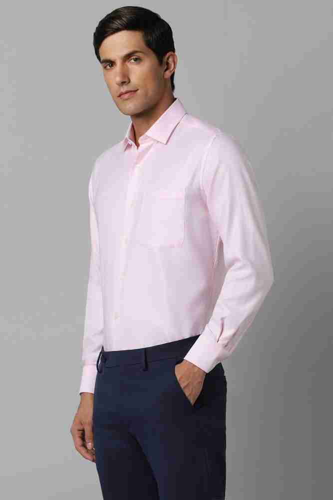 Pink Shirt with White Pants