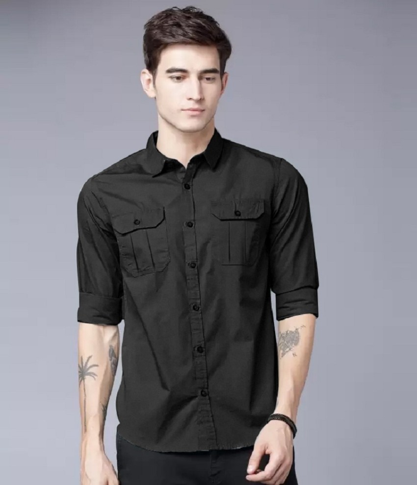 Casual black shirt