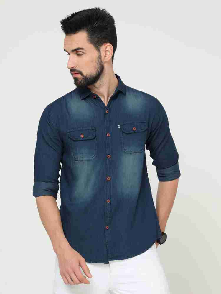 Jeans shirt hotsell for mens flipkart