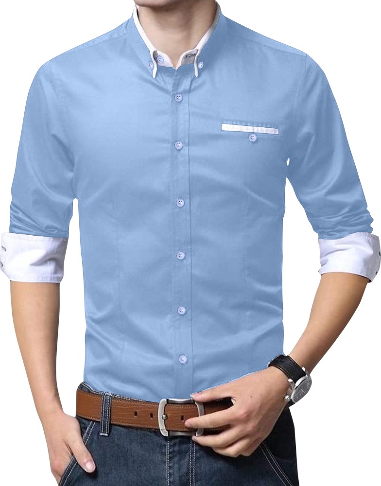 Light blue clearance casual shirt