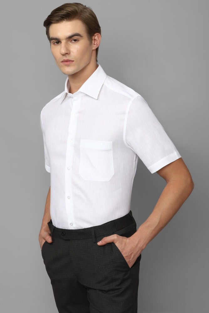 Louis Philippe Formal Shirts : Buy Louis Philippe White Formal