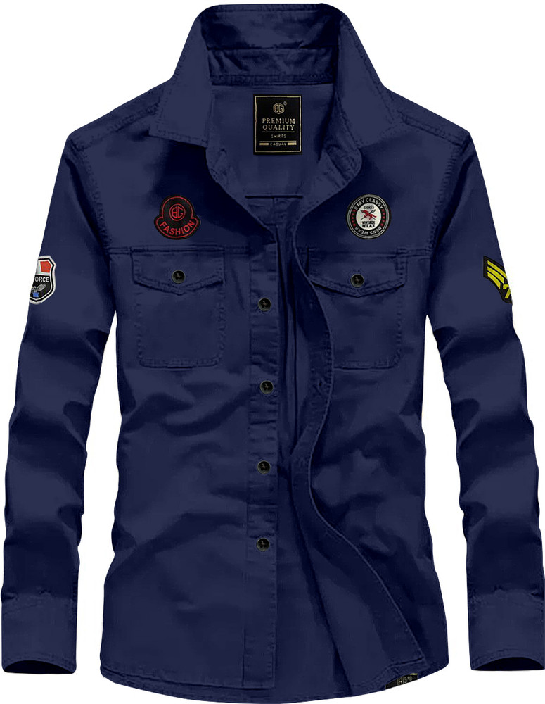 トップス everyone wool shirt (NAVY) everyone wool shirts (navy) M