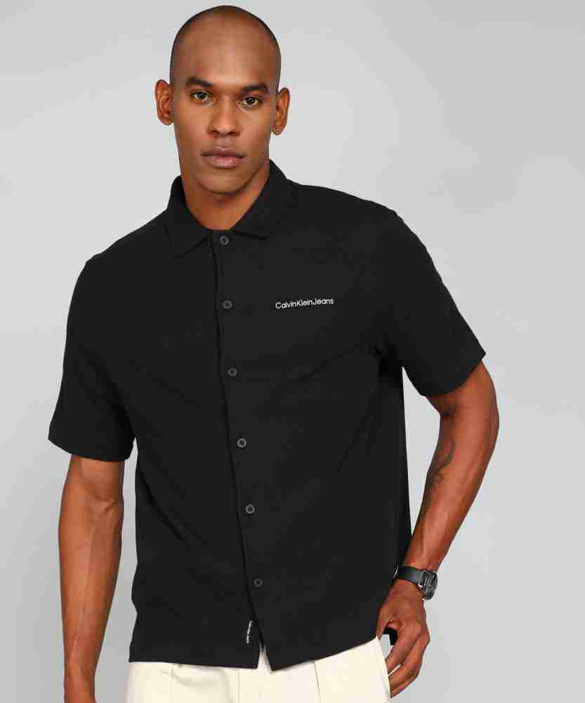 Calvin klein shop shirts black