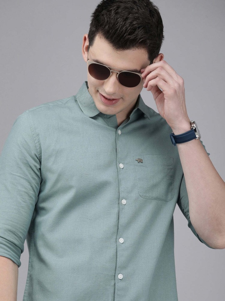 Buy Blue Shirts for Men by THE BEAR HOUSE Online