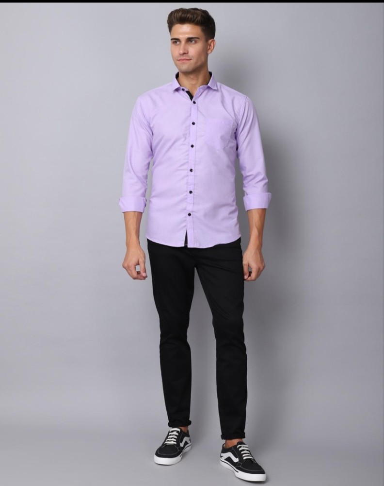 What Color Pants Goes With Purple Shirt Both Men and Women