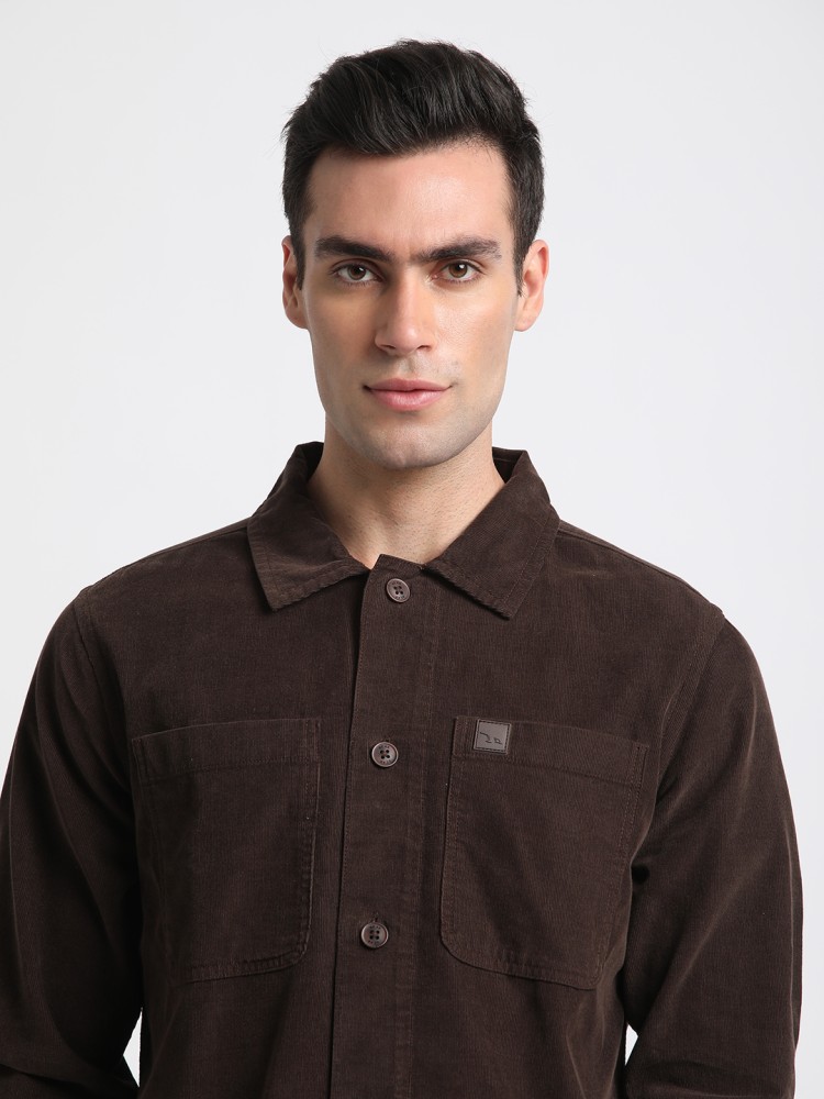 Buy Brown Shirts for Men by THE BEAR HOUSE Online