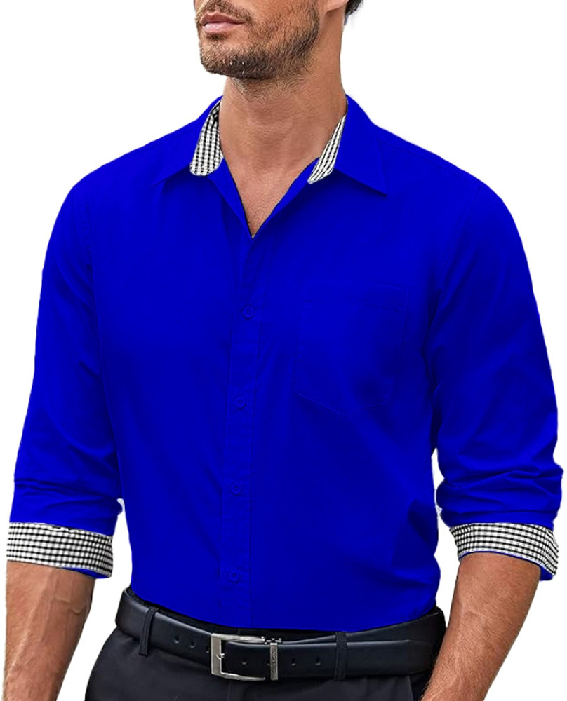 V neck store formal shirt