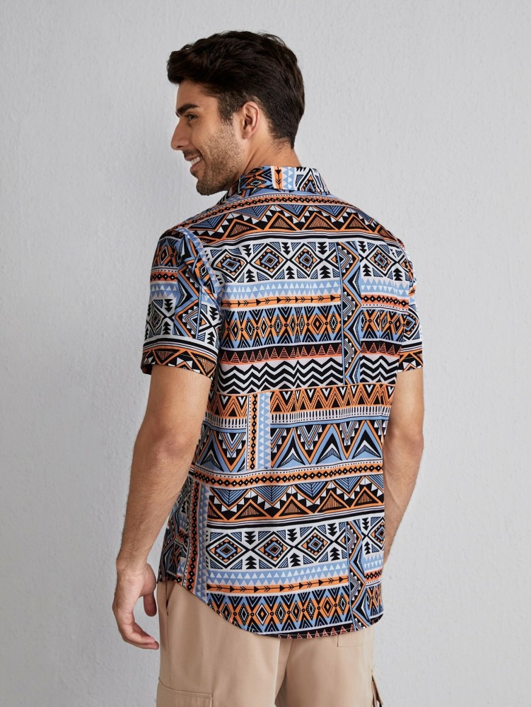 Ridhudee Fashion Men Printed Casual Multicolor Shirt - Buy Ridhudee Fashion  Men Printed Casual Multicolor Shirt Online at Best Prices in India