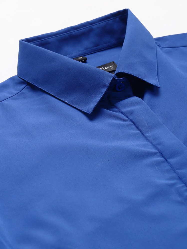 Royal blue dress shirt clearance express