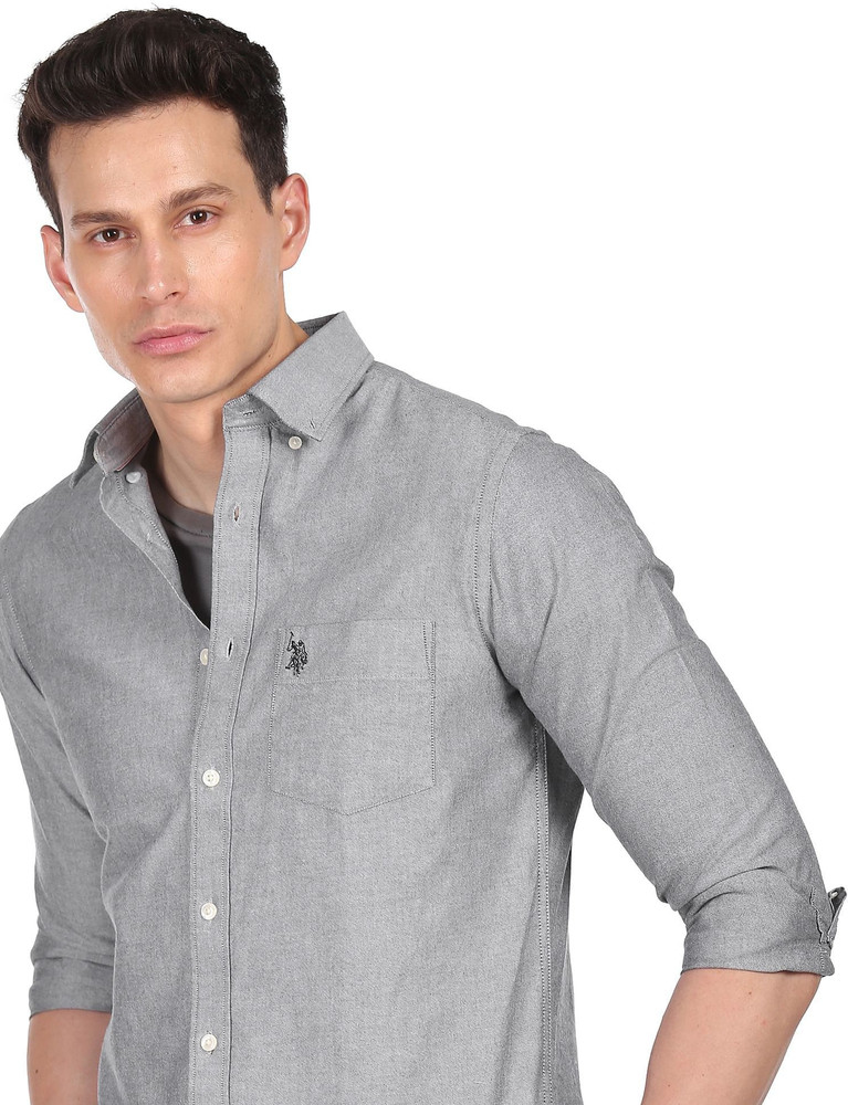 Us polo outlet grey shirt