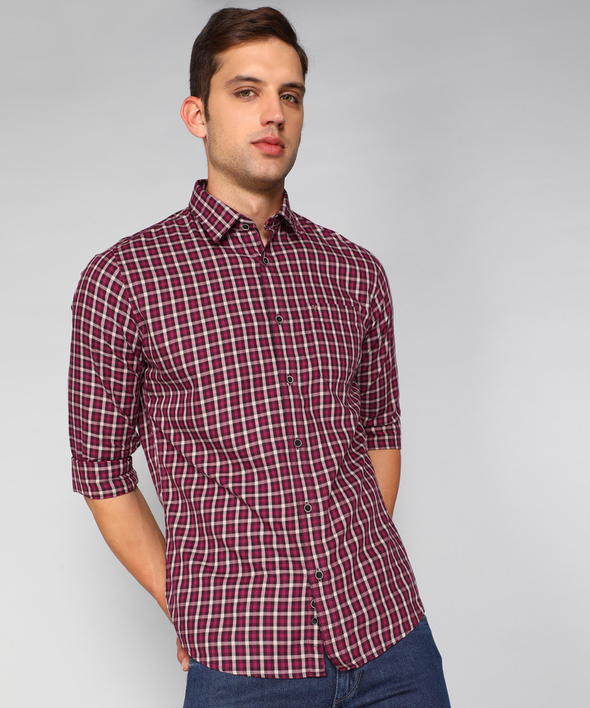 Van heusen sport men's checkered casual shirt 2025