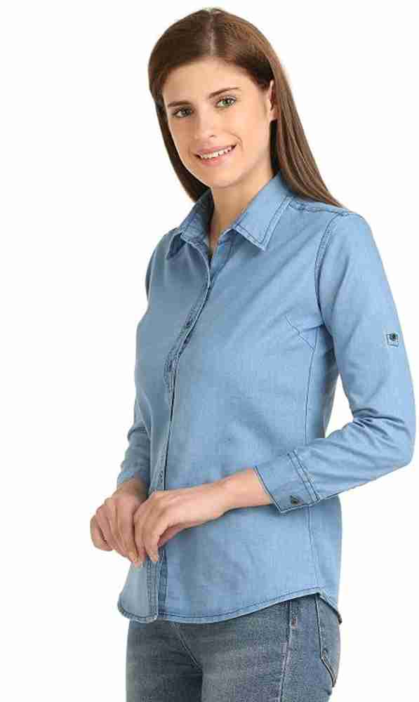 19+ Light Blue Shirts For Women