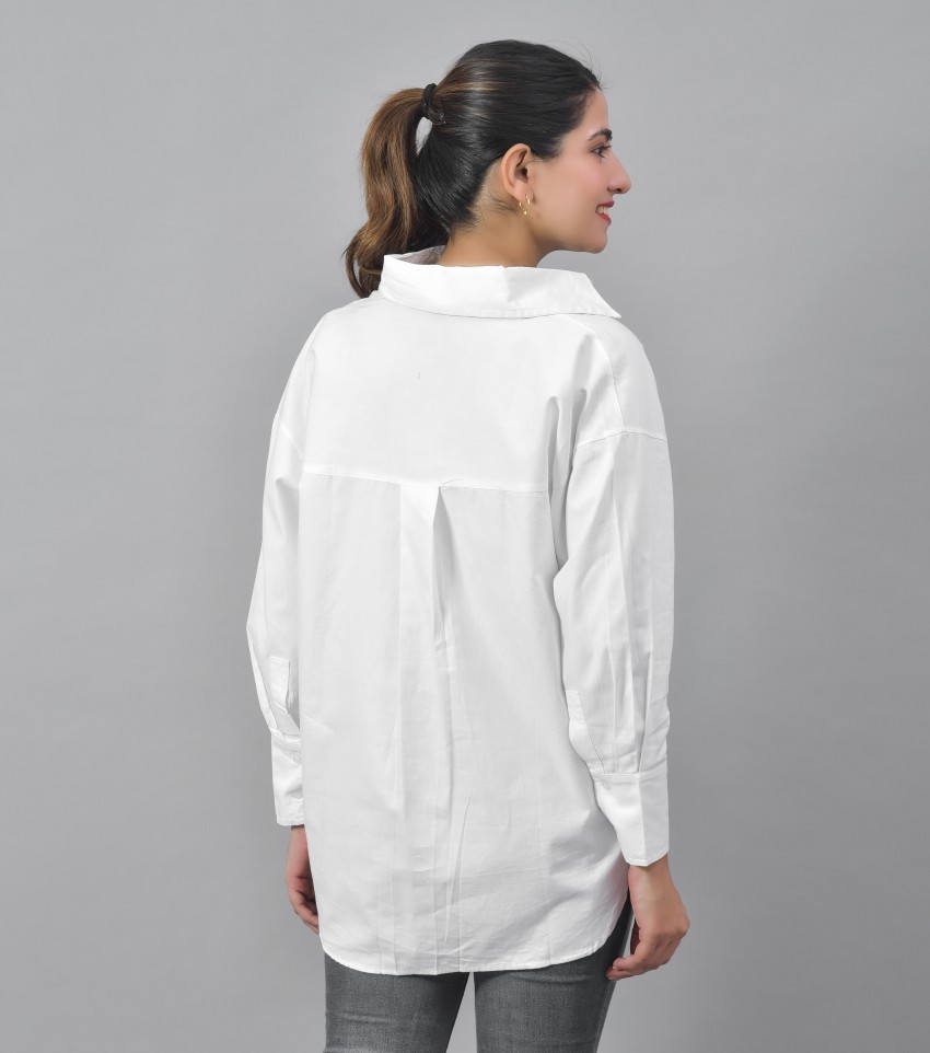 Casual White Tops with Loose Fit for Women, 1,000+ White Clothes