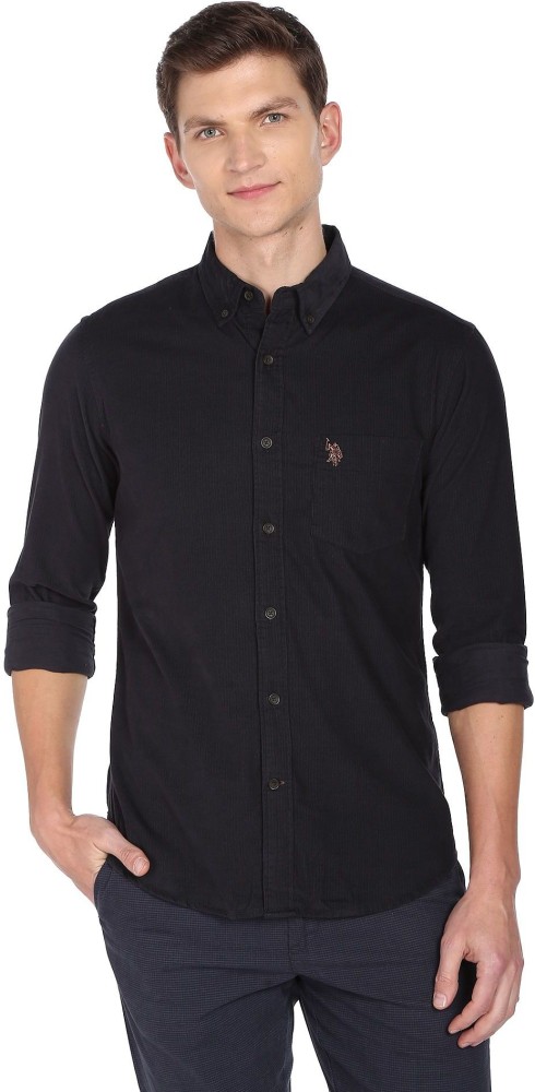 us polo black shirt