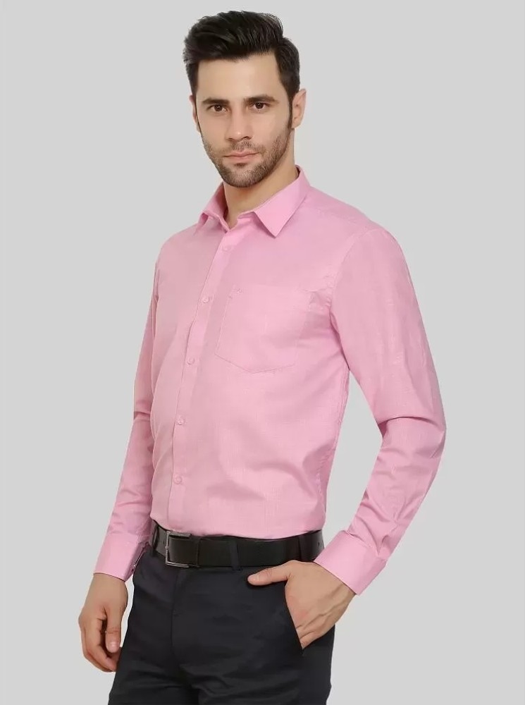 light pink colour formal shirts