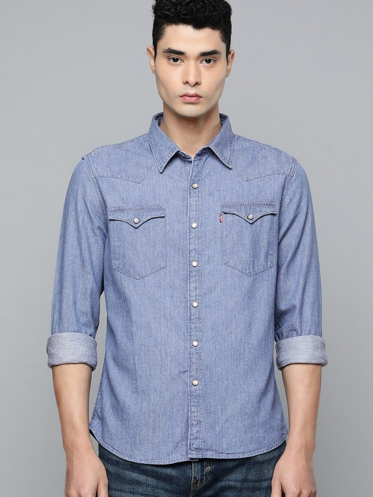 Levis denim shirt india discount