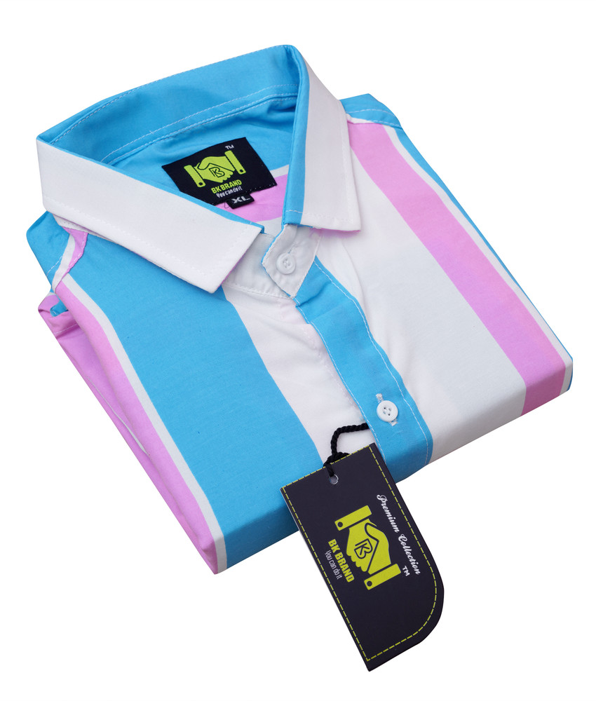 BK BRAND Men Printed Casual White Blue Pink Shirt Buy BK BRAND Men Printed Casual White Blue Pink Shirt Online at Best Prices in India Flipkart